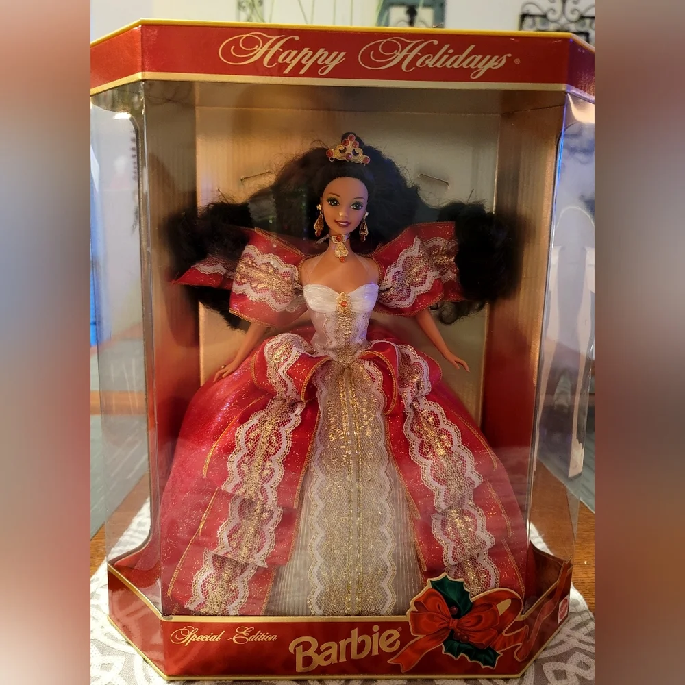 1997 Happy Holidays Vintage Barbie w/manufactured error. - Picture 1 of 5